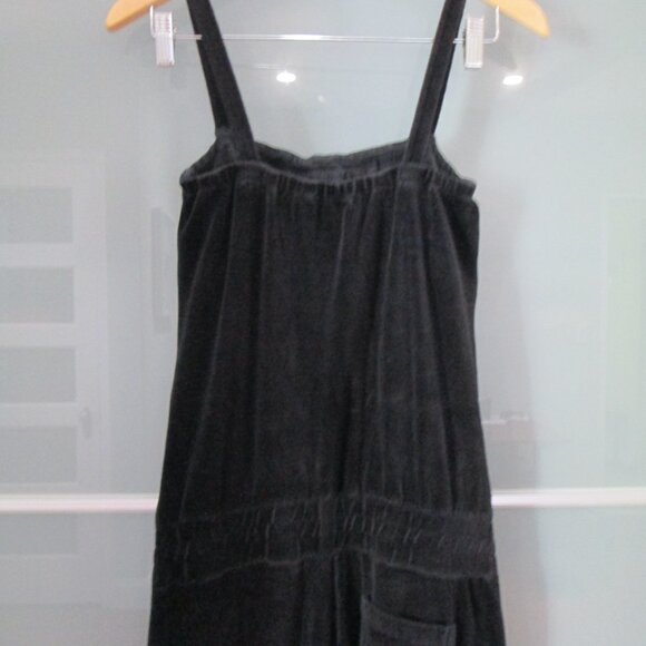 *SOLD* Juicy Couture S Black Vintage Y2K Velvet Luxury Romper/Playsuit - Picture 6 of 9